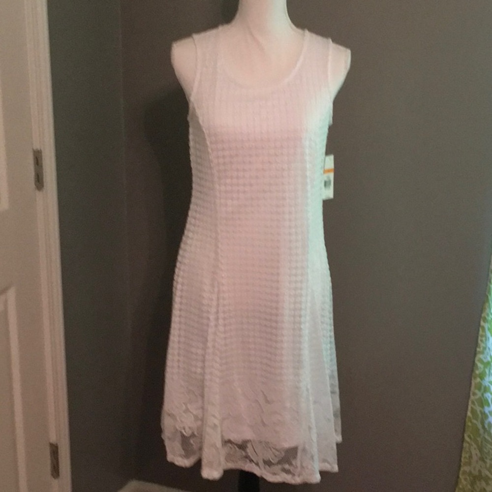 White dress